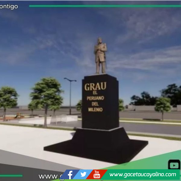 Plaza del A.H. 9 de Octubre llevará nombre Miguel Grau en Pucallpa
