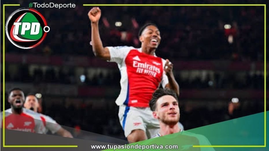 Arsenal venció 3-0 al Nottingham y sube a la cima