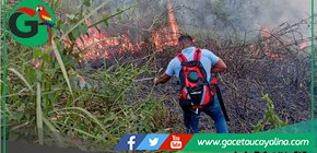 Serenazgo de Sepahua controla incendio y evita tragedia mayor