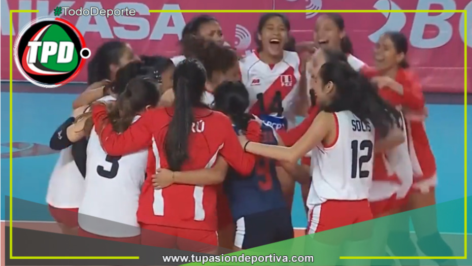 Perú venció 3-0 a Bolivia en Sudamericano Sub 17 de vóley
