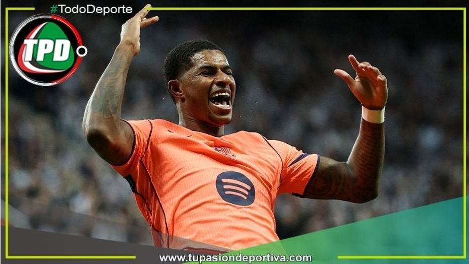 Marcus Rashford marca un golazo para Barcelona ante Newcastle en Champions