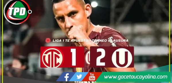 Universitario se vuelve líder y triunfa 2-1 en Cajamarca ante UTC