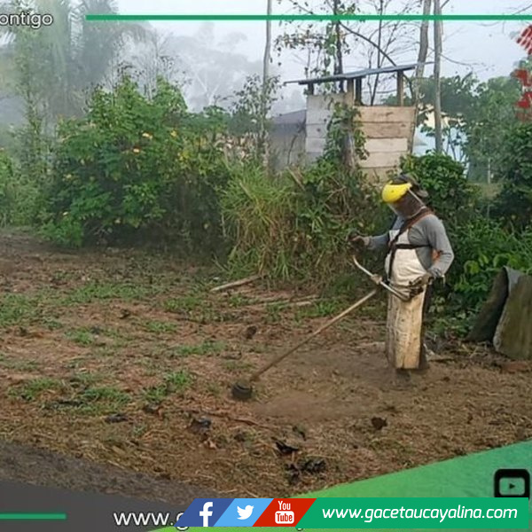 Municipalidad de Sepahua ejecuta limpieza integral en espacios públicos
