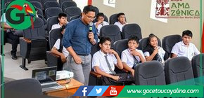 Sepahua impulsa cultura vial con escolares de Leoncio Prado