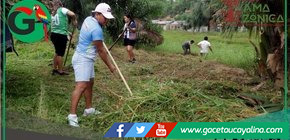 Vecinos y municipalidad recuperan laguna Maracaná con trabajo conjunto en Contamana