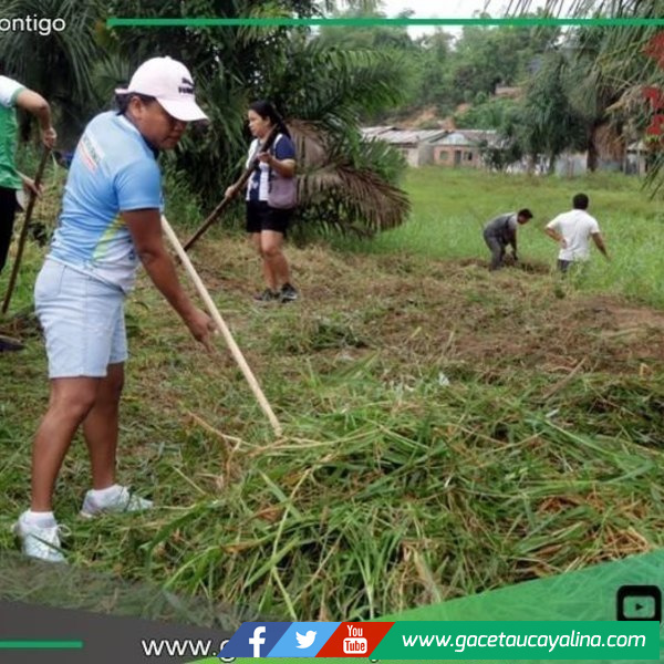 Vecinos y municipalidad recuperan laguna Maracaná con trabajo conjunto en Contamana