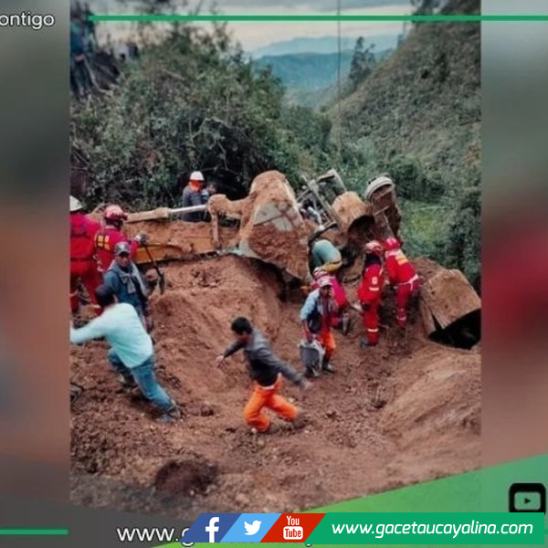 Derrumbe en Conila deja dos muertos y heridos en Amazonas