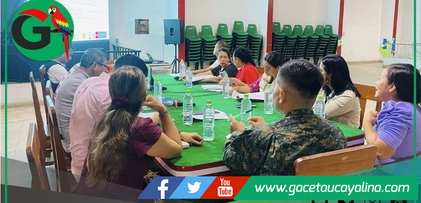 COPROSEC Contamana refuerza acciones contra violencia y consumo drogas