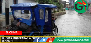 Lluvias moderadas a fuertes afectarán Selva y Sierra advierte Senamhi