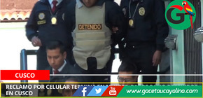 Reclamo por celular termina en muerte: padre e hijo detenidos en Cusco