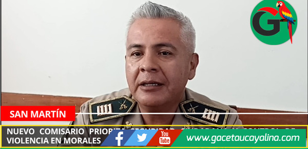 Nuevo comisario prioriza seguridad ciudadana y control de violencia en Morales
