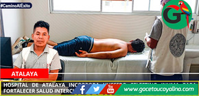 Hospital de Atalaya incorpora huesero Celestino Inuma para fortalecer salud intercultural