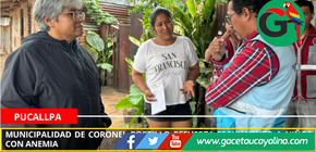 Municipalidad de Coronel Portillo refuerza seguimiento a niños con anemia