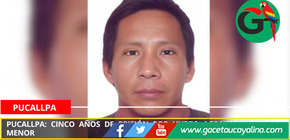 Pucallpa: cinco años de prisión por hurto agravado contra menor