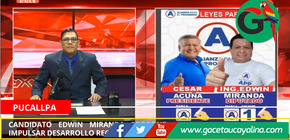 Candidato Edwin Miranda propone reducir ministerios para impulsar desarrollo regional