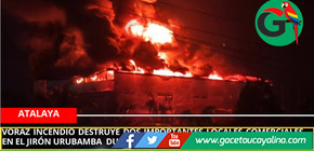 Celebración de Año Nuevo termina en tragedia por incendio en Atalaya