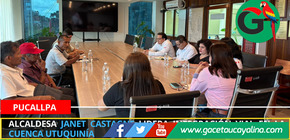 Alcaldesa Janet Castagne lidera integración vial en la Cuenca Utuquinía