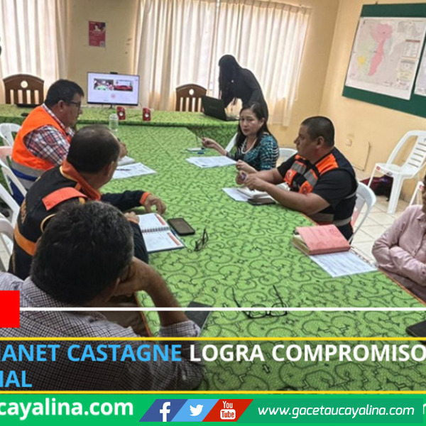 Gestión de Janet Castagne logra compromisos clave ante riesgo fluvial