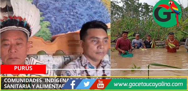 Comunidades indígenas de Purús claman ayuda ante crisis sanitaria y alimentaria