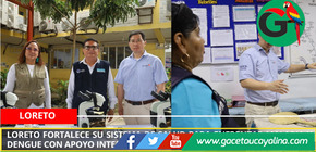 Loreto fortalece su sistema de salud para enfrentar malaria y dengue con apoyo internacional