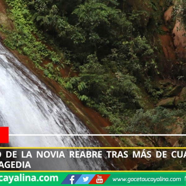 Ucayali: Velo de la Novia reabre tras más de cuatro meses de cierre por tragedia