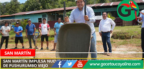 San Martín impulsa nuevo espacio deportivo para estudiantes de Pushurumbo Viejo