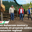 Autoridades supervisan en Oventeni avance de proyecto de reforestación en Ucayali amazónico
