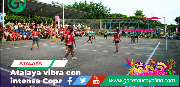 Más de quince equipos brillan en Copa Carnaval Atalayino 2026