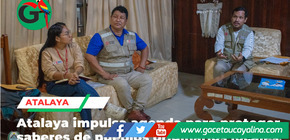 Coordinan acciones para fortalecer identidad de pueblos indígenas en Atalaya