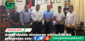 Gobierno Regional y gerencia territorial impulsan proyectos clave en Atalaya