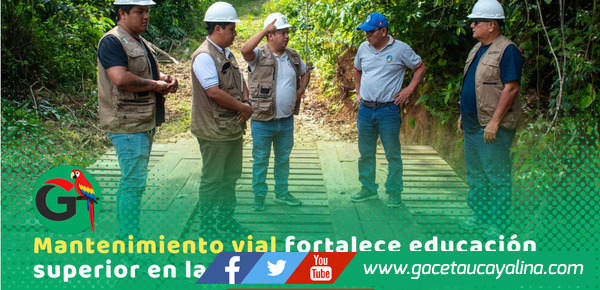 Atalaya mejora acceso al instituto con mantenimiento de pontones carrozables