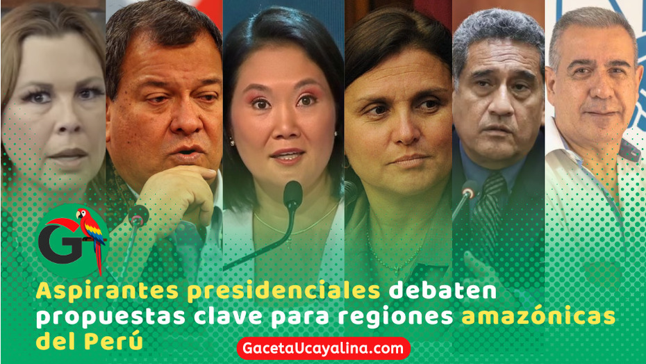 Candidatos presidenciales expondrán planes para la Amazonia con 2.5 millones de electores