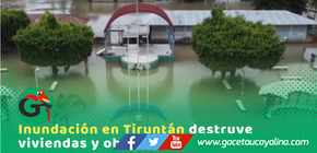 Desborde del río Ucayali inunda Tiruntán y deja graves daños en Loreto