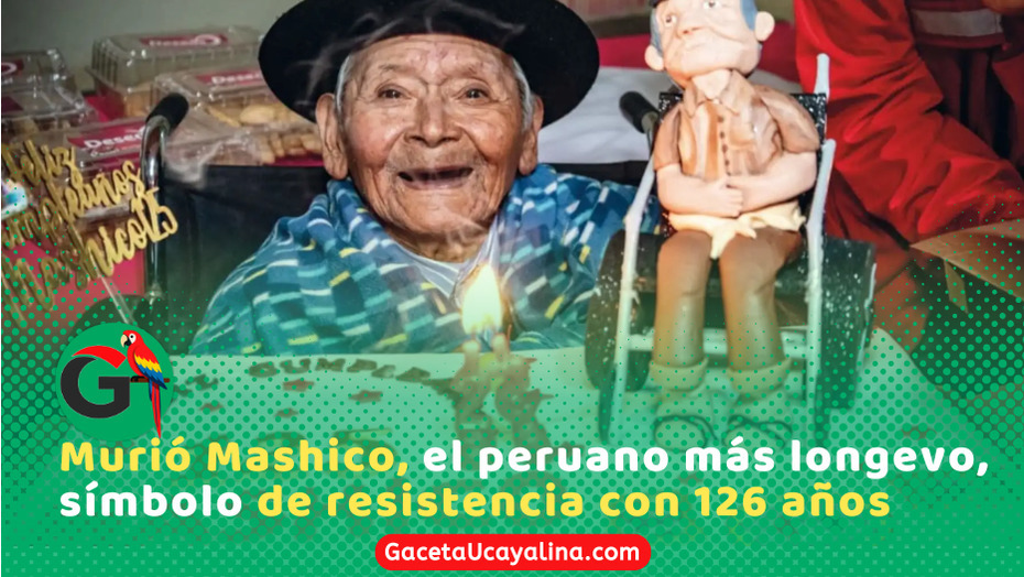 Fallece Mashico, peruano más longevo, a días de cumplir 126 años