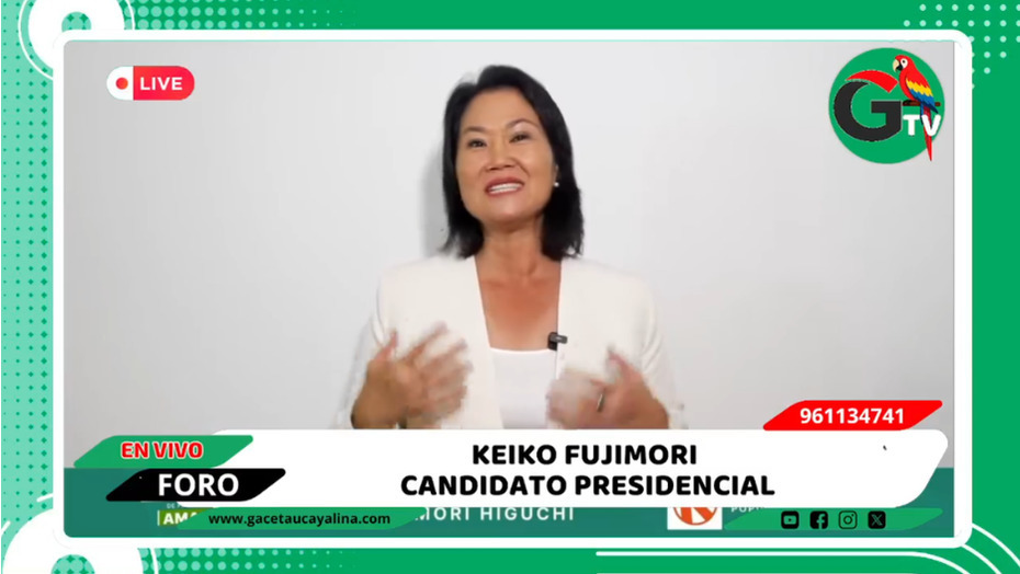 Candidatos presidenciales presentaron propuestas clave para desarrollo sostenible amazónico