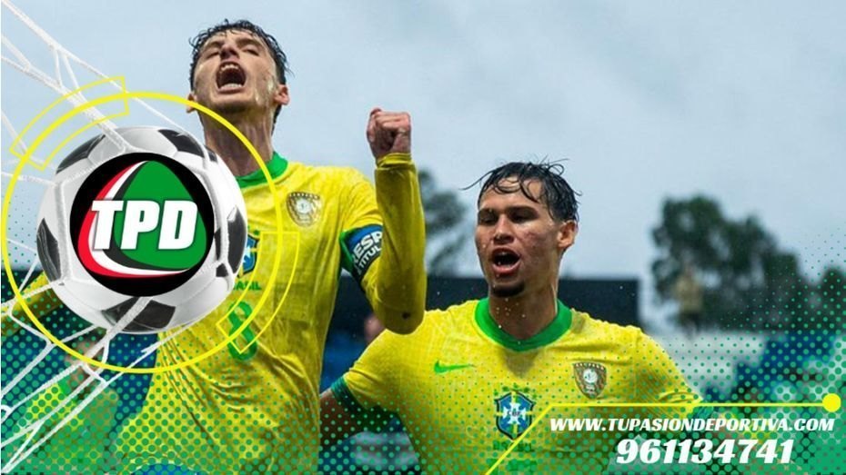 Brasil vence a Venezuela y se asegura el primer lugar del Grupo B del sudamericano sub 17