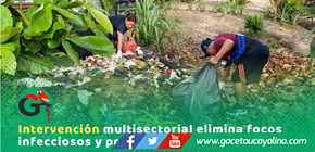 Atalaya intensifica lucha contra dengue con masiva campaña de limpieza